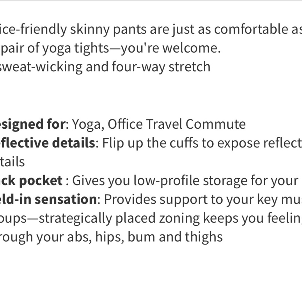Lululemon Wander Pant - Picture 5 of 10